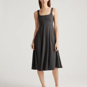 Quince sleeveless black dress NWT size small